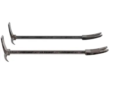 Crowbar  Low-poly 3D model