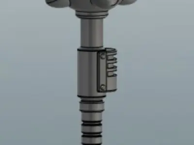 Blunt power weapons pack 2 3D print model