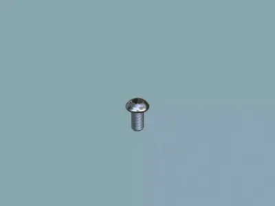 Collection of Steel Stained Bolt Allen Dome PBR 4K 3D Model Pack