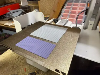 Modelling Industrial Building Cladding Sheets Various Sizes 3D print model