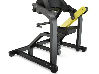 Technogym - Plate Loaded - Biceps 3D model