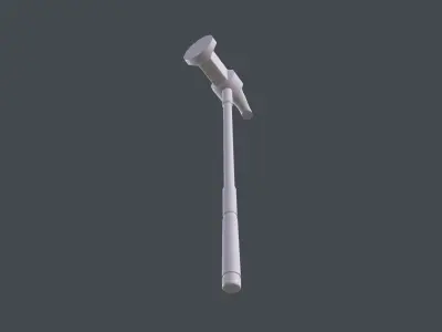 Hammer earphone Low-poly 3D model