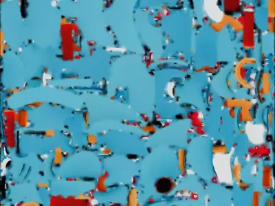 Shark Water Gun Toy 3D Model Low-poly 3D model