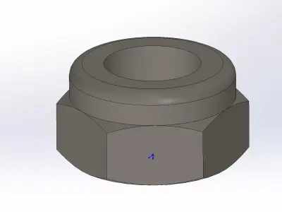 Biblioteca Cad Fixadores Normatizados Din 3D model