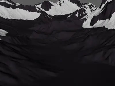 Snow Mounatin 3D model