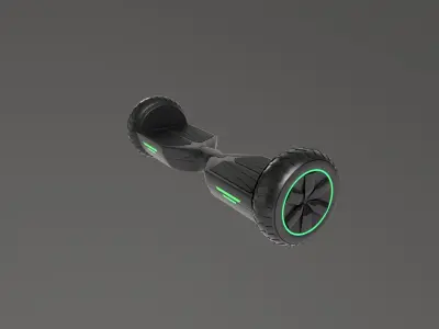 Off road Hoverboard 3D model get