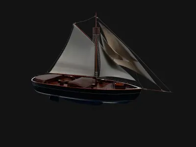 Dinghy 3D model