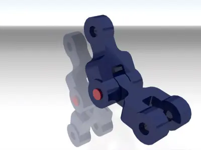 assamble metal part Free 3D model
