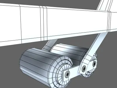 pallet truck 3D model
