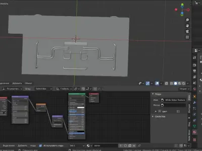 Water Tank Fuel Plant Low-poly 3D model