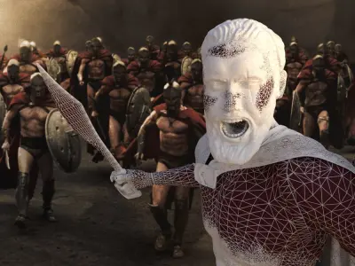 This is Sparta 3D model