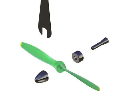 PROPELLER SPINNER AP-SP-001 3D print model