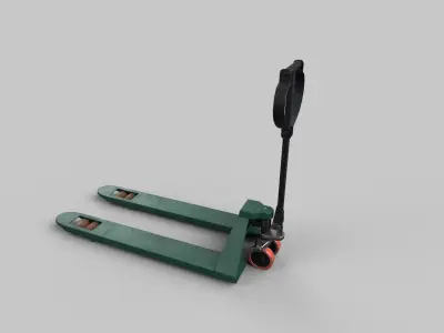 Hand Pallet Lowpoly Low-poly 3D model