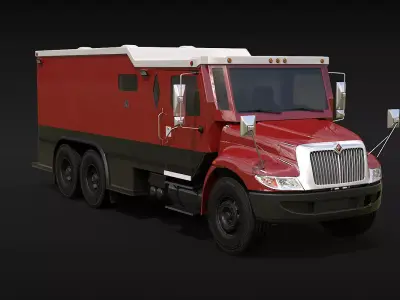 Armored Truck XL 3D model