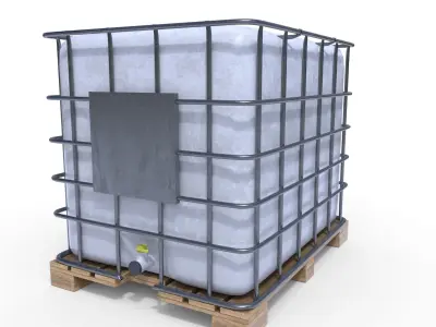 IBC Container Pack 3D model