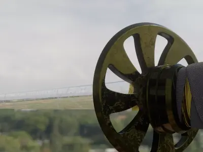 Weapon Katana Sword Blade  3D model