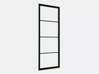 SKYTTA Sliding door frame 10 Low-poly 3D model