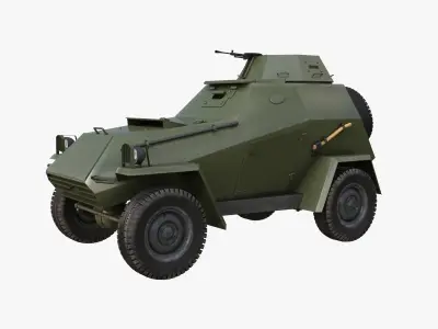 Military Car Collection Mental ray 001 3D Model Pack