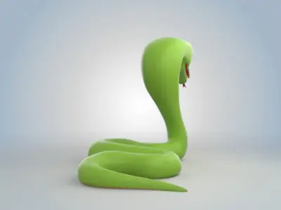Snake 3D model