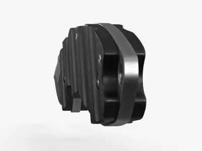 Combat Tactical Knife v2 Low-poly 3D model