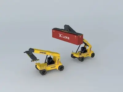 Hyster Stacker Free 3D model