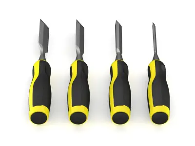 Chisel Set tool 3D model