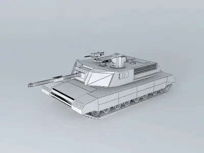 Abrams m1a2 Free 3D model