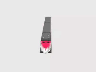 swiss train 3D model