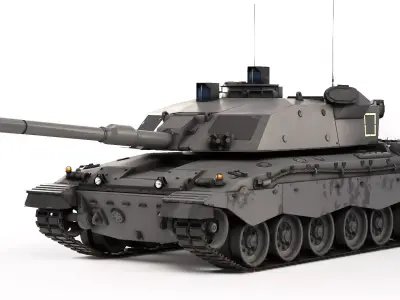 Tank Challenger 3 2022 3D model