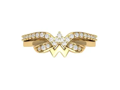 Emerald-Radiant-Ring 3D print model