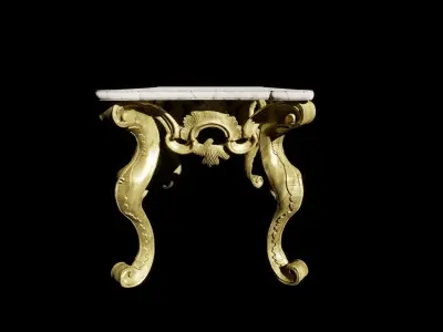 Victorian console table 3D model