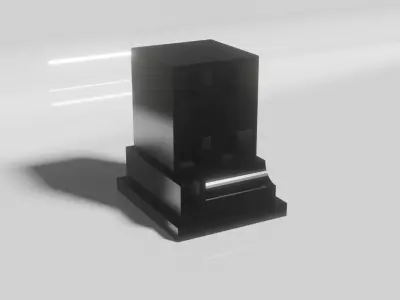 Connector 1 Way foot 3D model