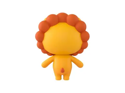 Character009 Lion 3D model
