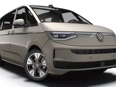 Volkswagen Multivan T7 2026 3D model