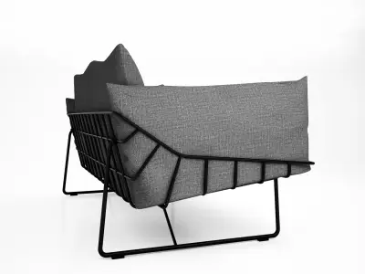 Picnic Sofa by Industrial Facility 3D model