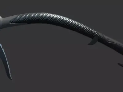 Ice Axe 3D model