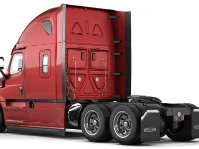 Freightliner Cascadia 2020 Sleeper Cab 3D model