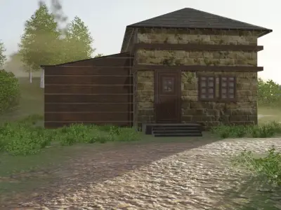 Waterway Village 3D model