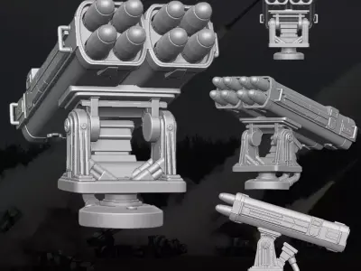 Vamp Accesories GI Joe Fan Art kit 3D printable File 3D print model