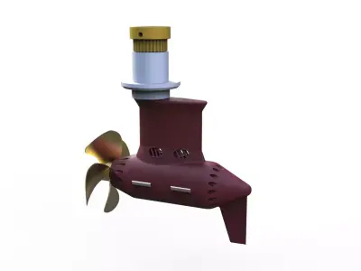 Azipod 2 3D print model