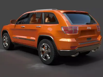 Jeep Grand Cherokee Laredo Limited - Hyper-Detailed SUV Asset 3D model