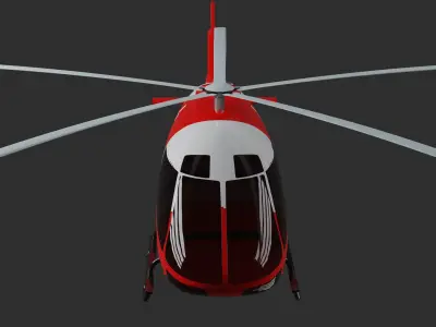 Kopter SH09 - The SWISS MADE HELICOPTER - 3D model