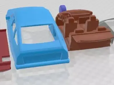Citroen CX 1991 Printable Car  3D print model