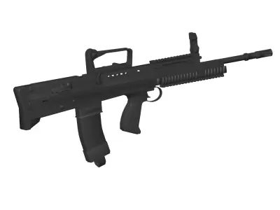 SA80 Rifle 3D model purchase