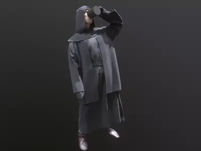 Tankard Tales  The Thirsty Medieval Adventurer Low-poly 3D model