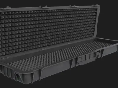 Rifle Case Low-poly 3D model