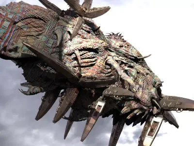 Genma Zeppelin 4 3D model
