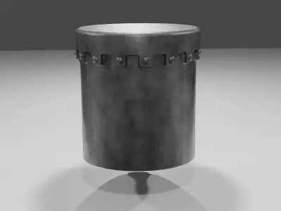 Crusader helmet 3D model