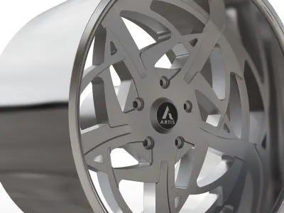 ARTIS SPARTAN WHEEL 3D MODEL 3D model