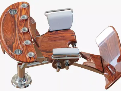 Fighting Chair Trillion Fighter 3D model